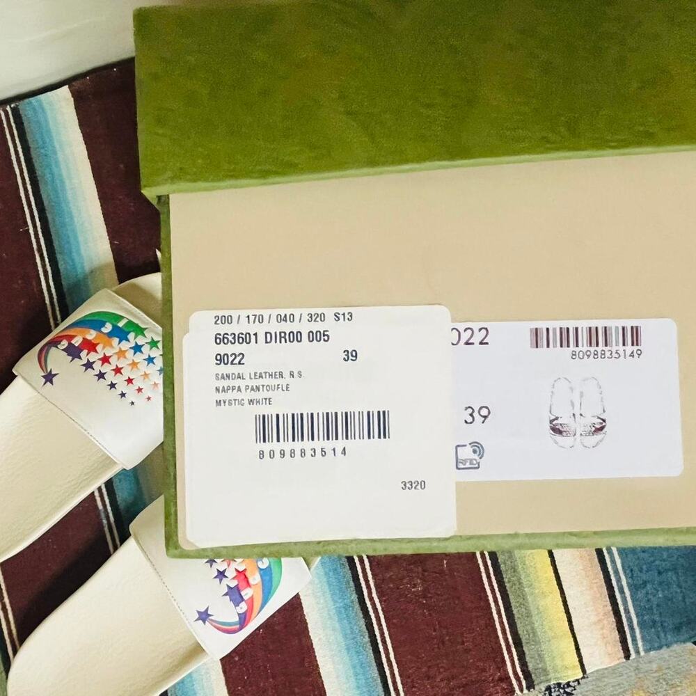 Gucci rainbow pursuit slide sandal - Picture 4 of 8